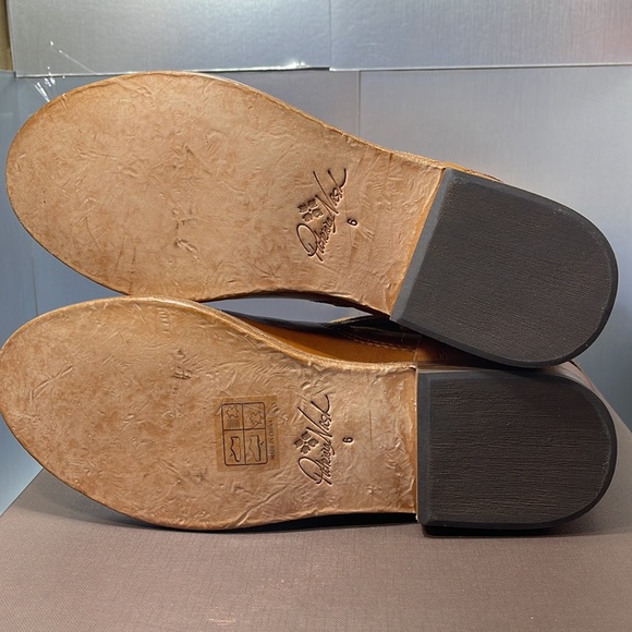 BNIB Patricia Nash Sabbia Boots with Leather strings Tan Leather 6 - Picture 8 of 10